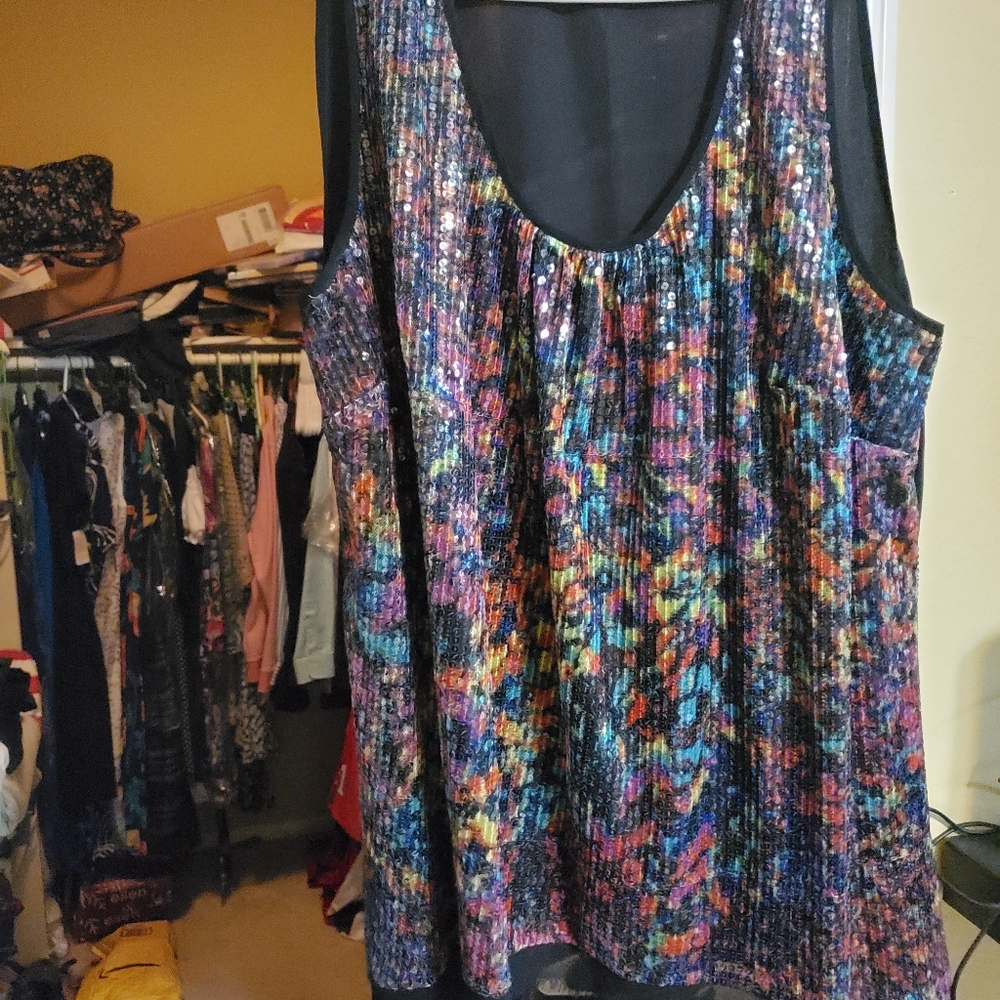 Multi color tank top